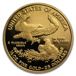 [PROOF] American Gold Eagle (1/2 oz) + Cápsula